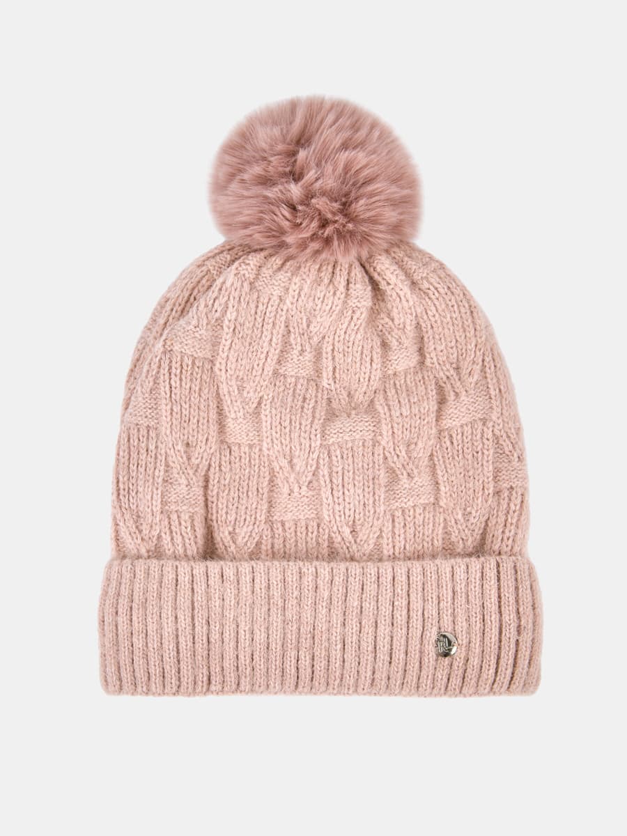 110322L-15636-06 Шапка женская Russian Look50%а крил,30%нейлон,20%ш,б/разм роз