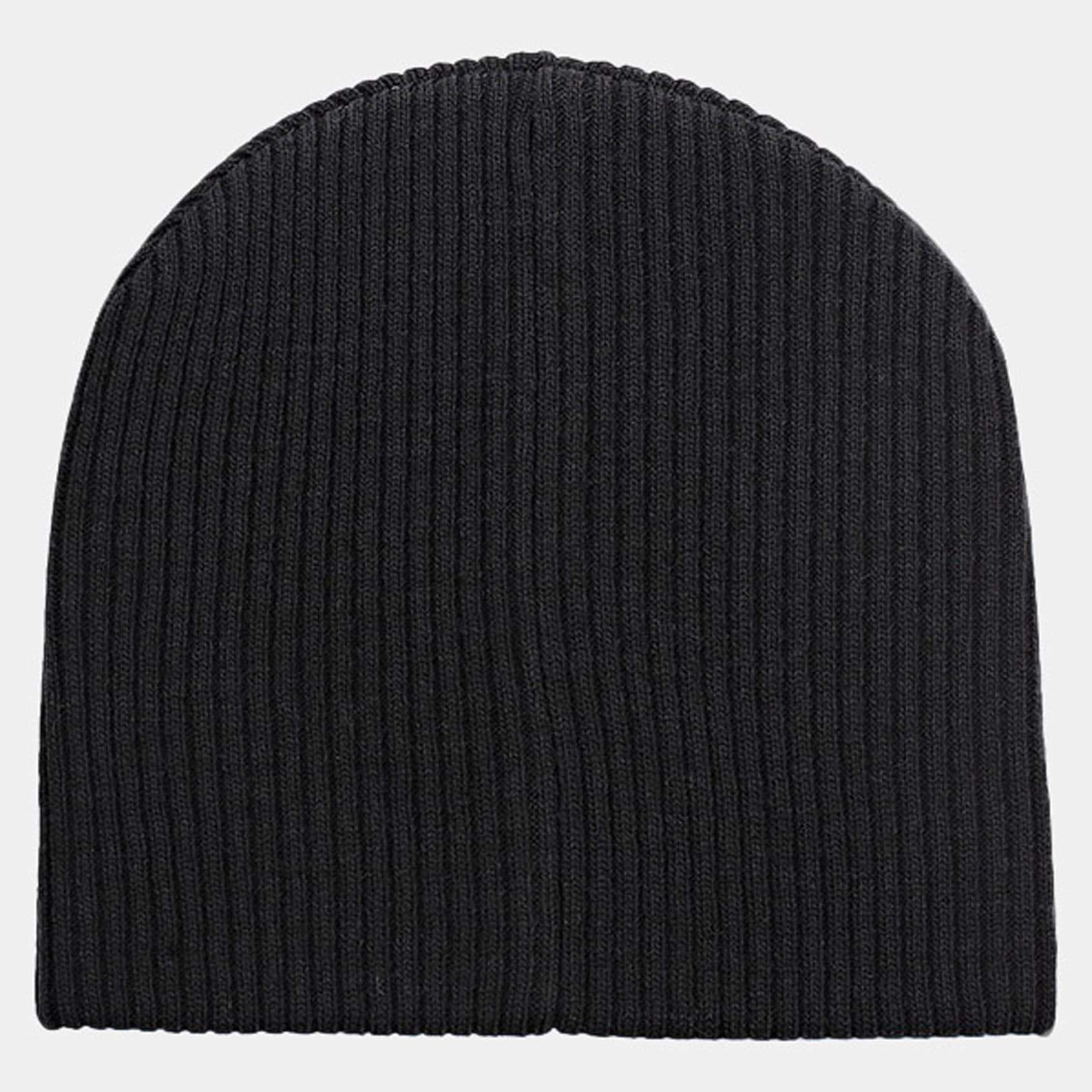 RF-A53111-black_Н Шапка мужская,50%шерсть,50% акрил,р.57,черная