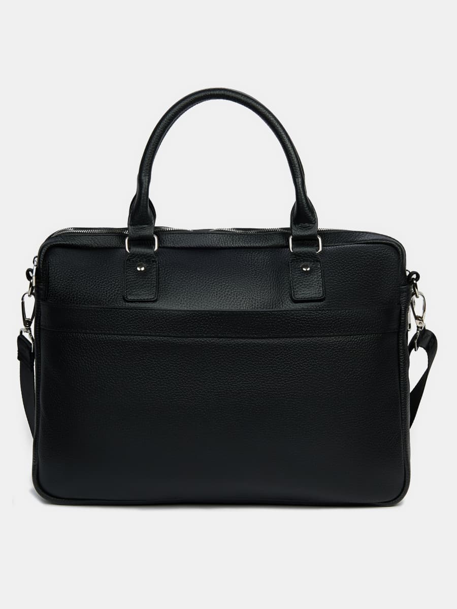 Сумка мужская из натуральной кожи, 25х38х8